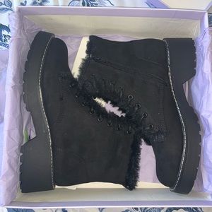 MADDEN GIRL FAUX FUR BOOTS